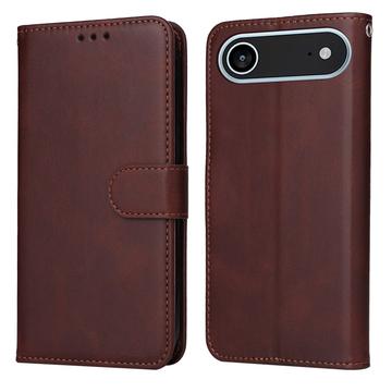 iPhone 17 Air Portemonnee Hoesje met Standaard - Bruin