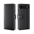 iPhone 17 Air Leren Wallet Hoesje met Statief - Zwart