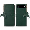 iPhone Air Leren Portemonnee Hoesje met RFID - Groen