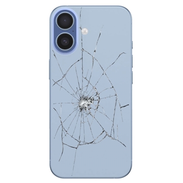 iPhone 17 Back Cover Repair - Glass Only - Blauw