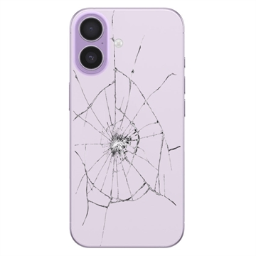 iPhone 17 Back Cover Repair - Glass Only - Lavendel