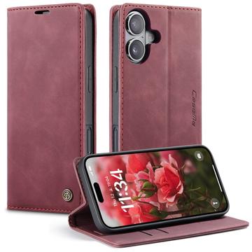 iPhone 17 Caseme 013 Series Portemonnee Hoesje - Wijnrood