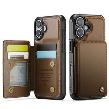 iPhone 17 Caseme C22 Hoesje RFID Kaarthouder - Bruin
