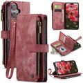 iPhone 17 Caseme C30 Multifunctionele Portemonnee Hoesje - Rood
