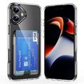 iPhone 17 Transparante Hoesje met Kaarthouder