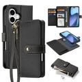 iPhone 17 Dux Ducis Lawa Leren Portemonnee Hoesje met magneet