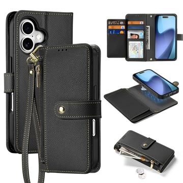 iPhone 17 Dux Ducis Lawa Leren Portemonnee Hoesje met magneet