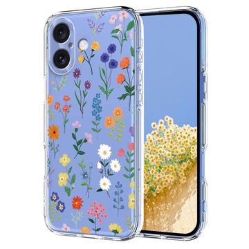 iPhone 17 TPU-hoesje met bloemenpatroon