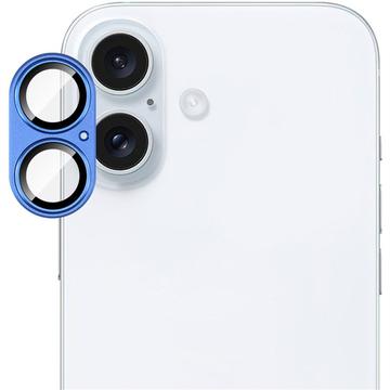 iPhone 17 Imak Volledige metalen en gehard glazen cameralensbeschermer - Luchtblauw