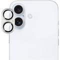 iPhone 17 Imak Volledige metalen en gehard glazen cameralensbeschermer - Zilver