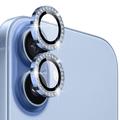 iPhone 17 Northjo Strass Camera Lens Beschermer Set - Blauw