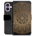 iPhone 17 Premium Portemonnee Hoesje - Mandala