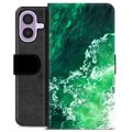 iPhone 17 Premium Portemonnee Hoesje - Golven
