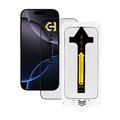 iPhone 17 Pro/18 Pro Tactical Impact Barrier for Rookies Glazen Screenprotector - Zwarte Rand