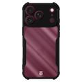 iPhone 17 Pro/18 Pro Tactical Quantum Stealth Hoesje met versterkte hoeken - Helder / Zwart