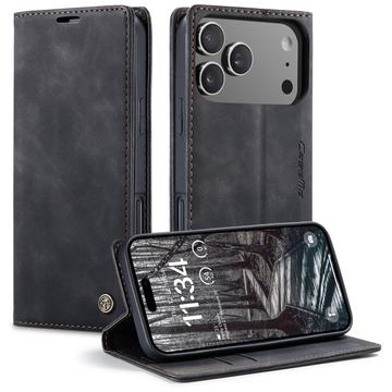 iPhone 17 Pro Caseme 013 Series Portemonnee Hoesje - Zwart