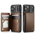 iPhone 17 Pro Caseme C22 Hoesje RFID Kaarthouder - Bruin