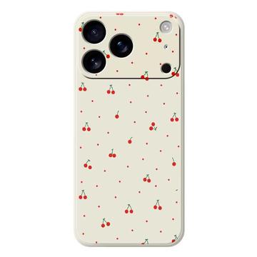 iPhone 17 Pro Kersenpatroon TPU hoesje