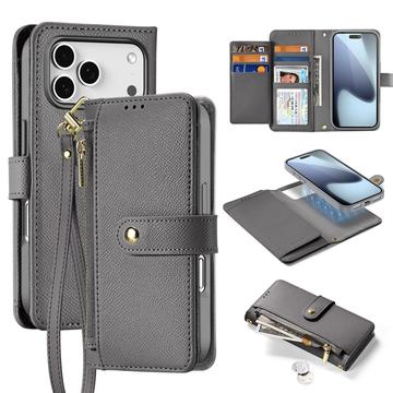iPhone 17 Pro Dux Ducis Lawa Leren Portemonnee Hoesje met magneet