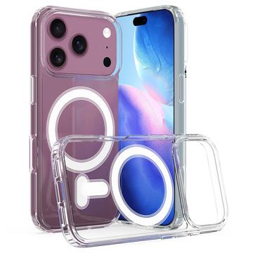 iPhone 17 Pro Hybride Hoesje - MagSafe Compatibel - Doorzichtig
