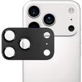 iPhone 17 Pro Imak Volledige metalen en gehard glazen cameralensbeschermer - Zwart