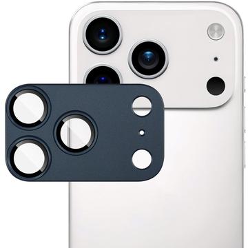 iPhone 17 Pro Imak Volledige metalen en gehard glazen cameralensbeschermer - Blauw