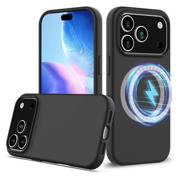 iPhone 17 Pro Liquid Siliconen Hoesje - MagSafe Compatibel