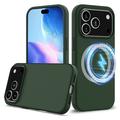 iPhone 17 Pro Liquid Siliconen Hoesje - MagSafe Compatibel