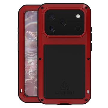 iPhone 17 Pro Love Mei Powerful Hybride Hoesje - Rood