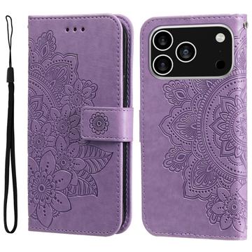 iPhone 17 Pro Mandala Series Portemonnee-hoesje - Paars