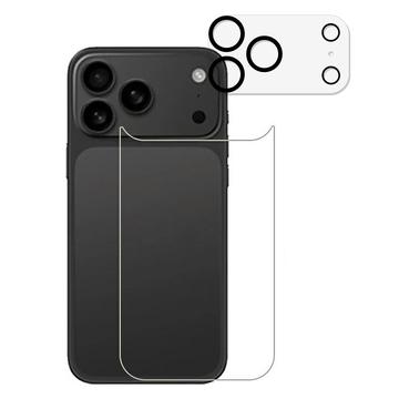 iPhone 17 Pro Max 2-in-1 Set Gehard Glas Beschermer Achterkant & Cameralens - Helder