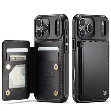 iPhone 17 Pro Max Caseme C22 Hoesje RFID-kaart portemonnee - Zwart