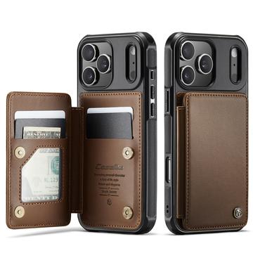 iPhone 17 Pro Max Caseme C22 Hoesje RFID Kaarthouder - Bruin