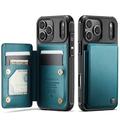 iPhone 17 Pro Max Caseme C22 Hoesje RFID-kaart portemonnee - Groen
