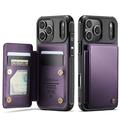 iPhone 17 Pro Max Caseme C22 Hoesje RFID Kaarthouder - Paars