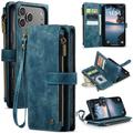 iPhone 17 Pro Max Caseme C30 Multifunctioneel Portemonnee Hoesje - Blauw