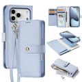 iPhone 17 Pro Max Dux Ducis Lawa Leren Portemonnee Hoesje met magneet
