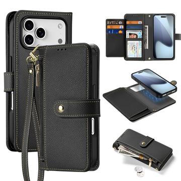 iPhone 17 Pro Max Dux Ducis Lawa Leren Portemonnee Hoesje met magneet