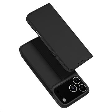 iPhone 17 Pro Max Dux Ducis Skin Pro Flip Hoesje - Zwart