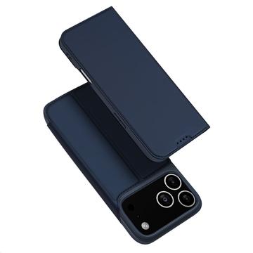iPhone 17 Pro Max Dux Ducis Skin Pro Flip Hoesje - Blauw
