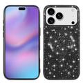 iPhone 17 Pro Max Gegalvaniseerde Glitter Hoesje - MagSafe-compatibel - Zwart