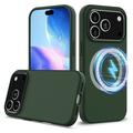 iPhone 17 Pro Max Liquid Siliconen Hoesje - MagSafe Compatibel