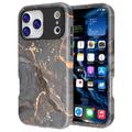 iPhone 17 Pro Max Luxe Marmer Hybride Hoesje