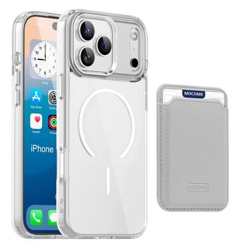 iPhone 17 Pro Max MagSafe hoesje met kaarthouder - Doorzichtig