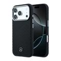 iPhone 17 Pro Max Mercedes-Benz Semi Wrap-hoesje - compatibel met MagSafe - zwart
