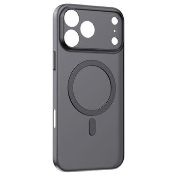 iPhone 17 Pro Max Momax CaseForm Lite MagSafe Case - Transparant Zwart