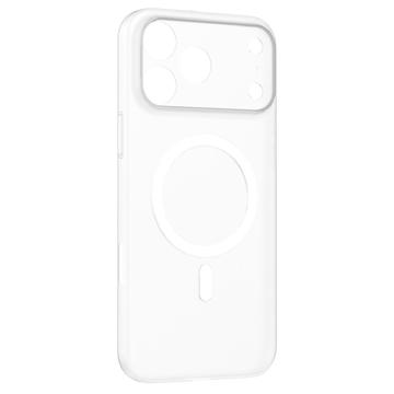 iPhone 17 Pro Max Momax CaseForm Lite MagSafe Case - Transparant Wit