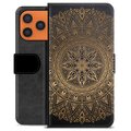 iPhone 17 Pro Max Premium Portemonnee Hoesje - Mandala