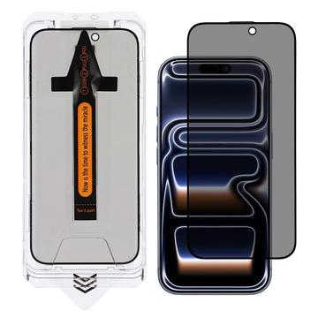 iPhone 17 Pro Max Privacy Gehard Glas Screen Protector met Installatie Gereedschap - 9H - Zwarte Rand