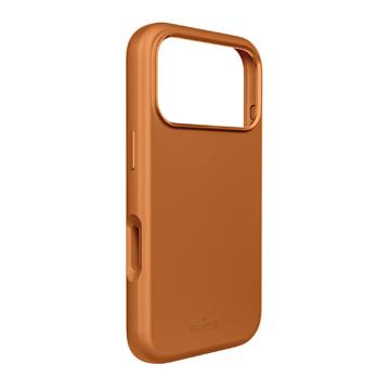 iPhone 17 Pro Max Puro Icon Mag Pro Siliconen Hoesje - Oranje